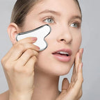 Gua Sha visage en acier inoxydable