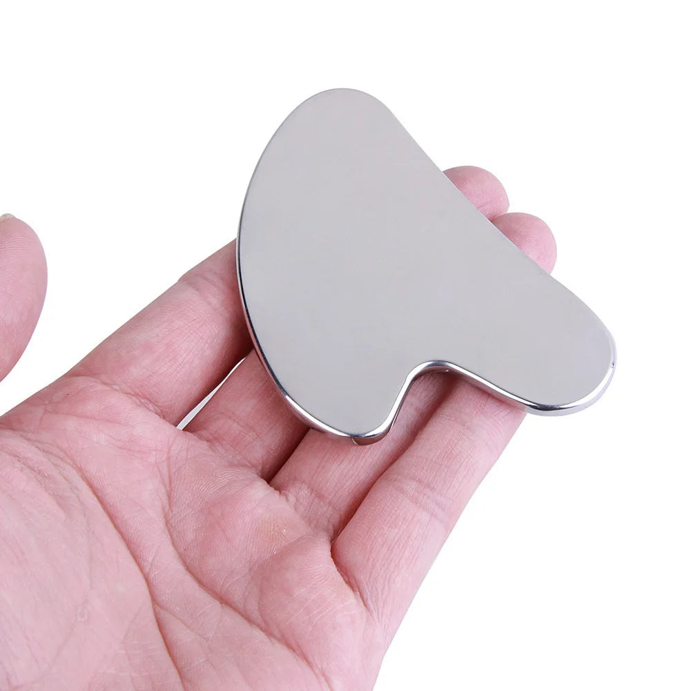 Gua Sha visage en acier inoxydable