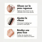 Sofelya — Râpe électrique anti-callosités