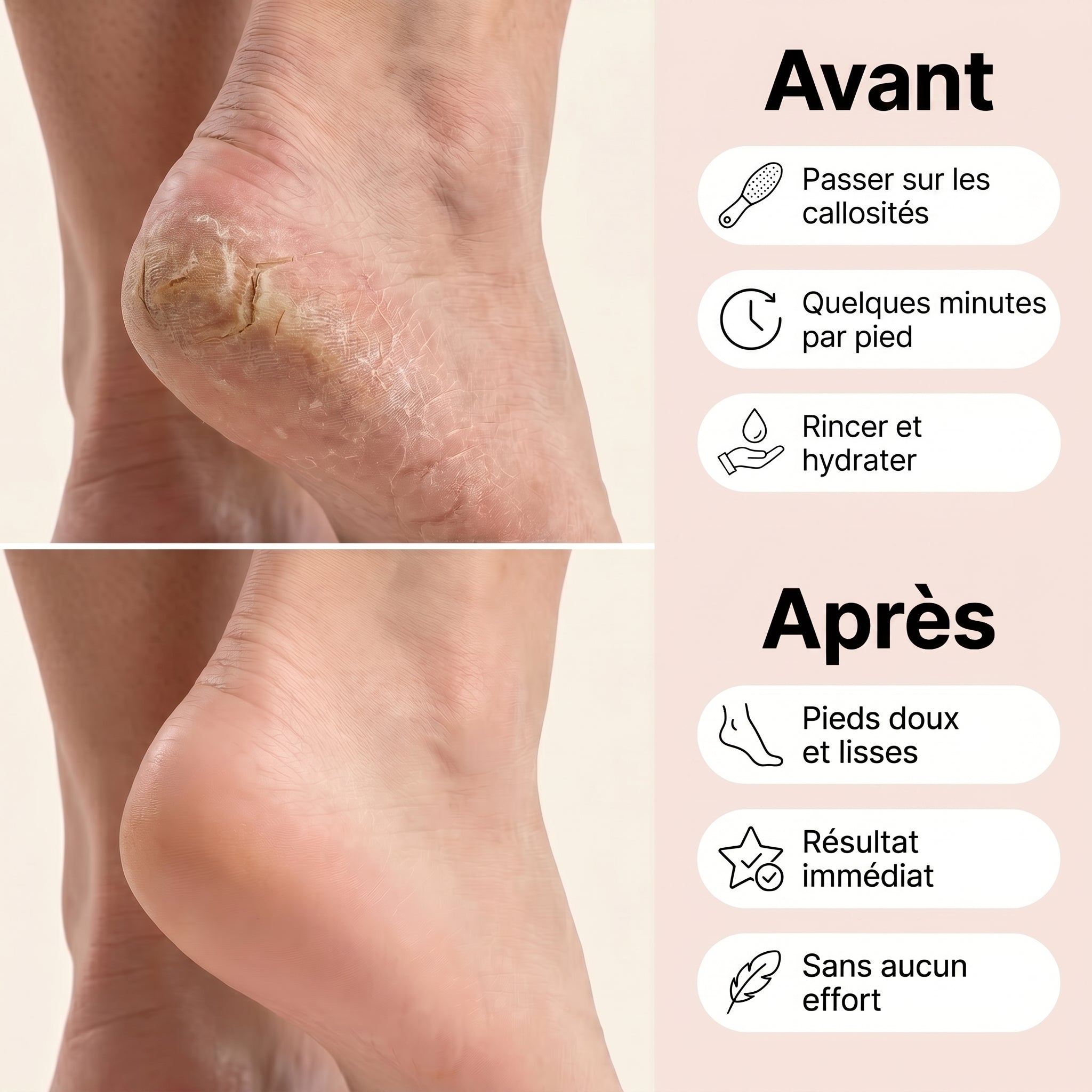 Sofelya — Râpe électrique anti-callosités