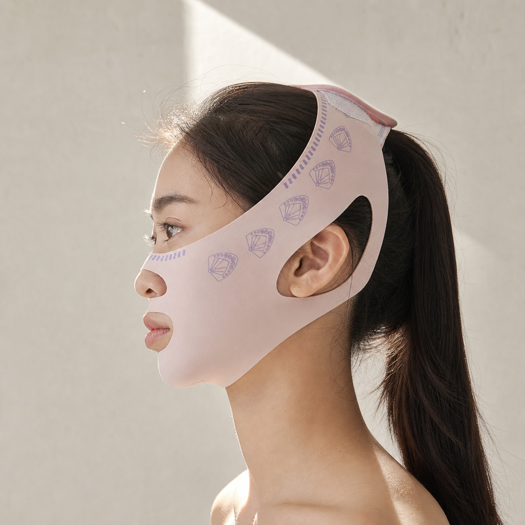 Sangle de maintien visage et menton
